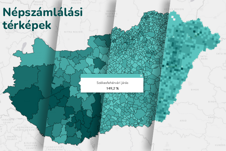 Népszámlálási térképek