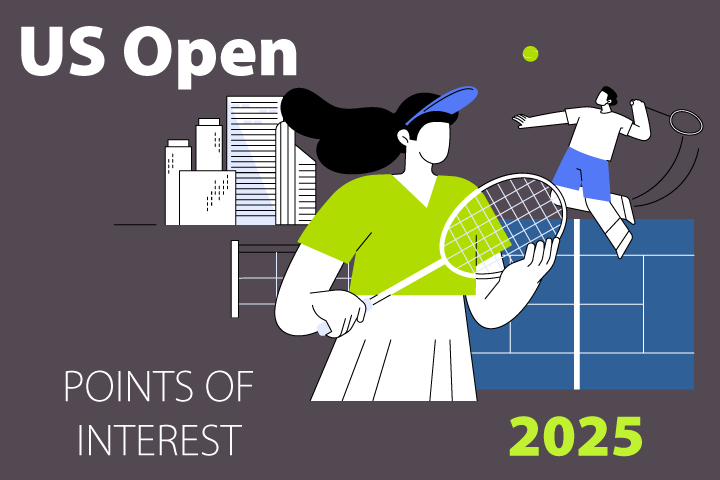 My service and there are the records! Points of interest about US Open